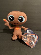 E.T The Extra Terrestrial Plush Toy NWT New w/ Tag Toy Factory Healing