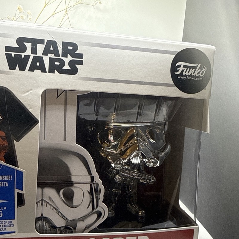 Funko Pop! Tees Star Wars Stormtrooper T-Shirt Box Set, Size L