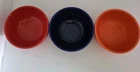 3 Fiesta Bowls Cereal Soup Fiestaware Homer Laughlin
