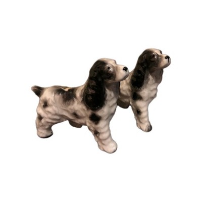 Ucagco Ceramics Japan Springer Spaniel Dog Figurine