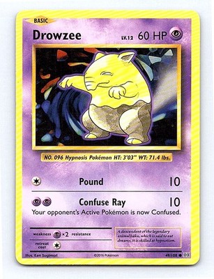 Drowzee 49/108 XY - Evolutions Common MP
