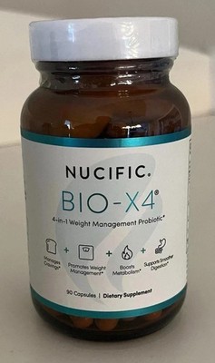 Nucific Probiotic Complex Dietary Supplement - 90 Capsules - Brand New Sealed