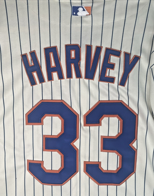 Authentic Majestic Jersey Matt Harvey #33 Mets 2013 All Star Mens