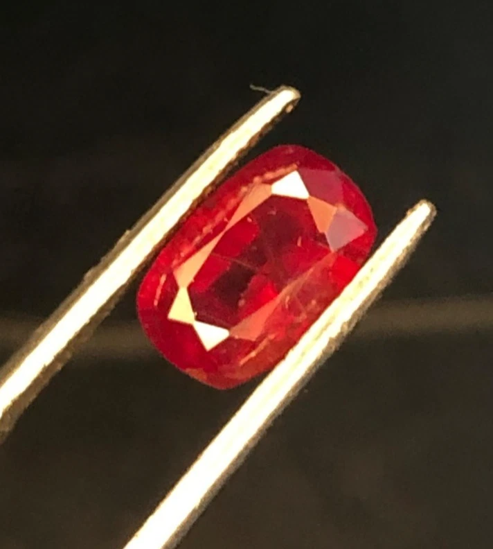 1.52CT Natural NO HEAT Pigeon Blood Ruby – Loose Ruby Gemstone - Vivid Red Ruby - Image 2 of 4