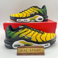 Nike Air Max Plus Varsity Maize Pine Green White IB7671-700 Men's Size oki