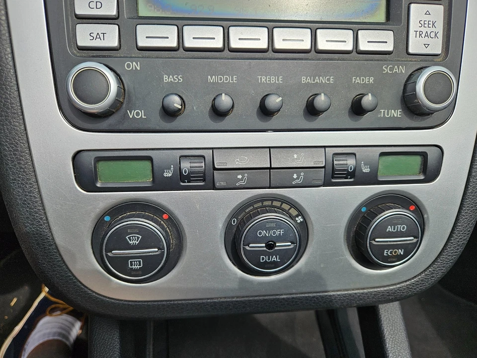 Volkswagen EOS 2007-2008 A/C aquecedor unidade de controle de temperatura assentos aquecidos usados - Imagem 4 de 4