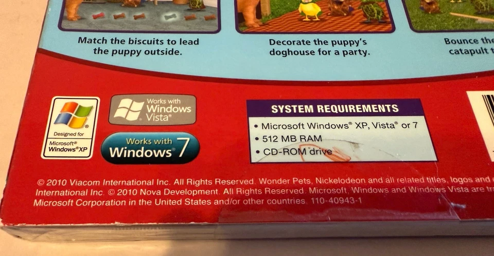 Wonder Pets Save The Puppy! Game For Windows Sealed New Nickelodeon 2010 - Image 3 of 3