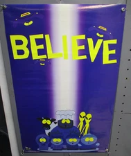 1998 SOUTH PARK (I) BELIEVE (in Aliens) POSTER 22"x34.5" Comedy Central CM4457