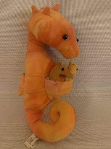 Wild Republic Seahorse & Babies Soft Toy Plush 11” Melbourne Aquarium - Picture 2 of 2