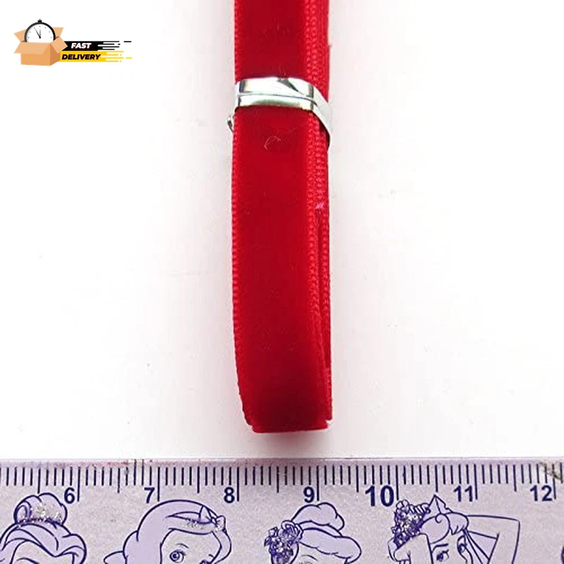 30 Yards 3/8" Velvet Ribbon Total 30 Colors Assorted Lots Bulk (M - Image 2 of 4