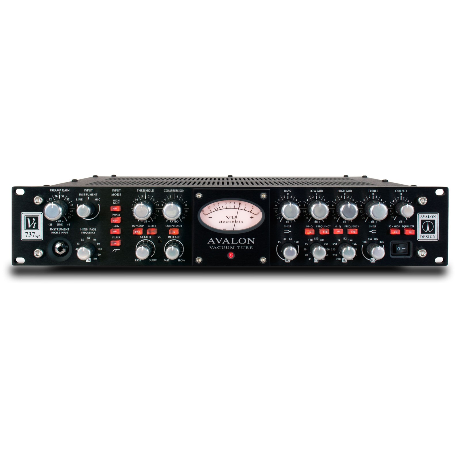 Avalon Design VT-737sp Black Edition - Канальная полоска