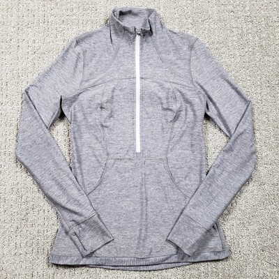 Lululemon Define Jacket size 6 Pullover Heathered Slate Gray First Release Luon