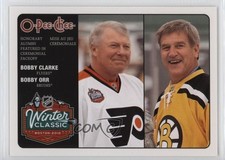 2010-11 O-Pee-Chee Winter Classic Bobby Clarke Bobby Orr #WC-8 HOF 8sr