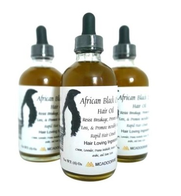 Chebe Oil Hair Strengthener - 4 oz- Authentic Chebe Powder from Chad W/ Biotin