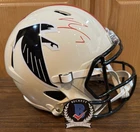 Bijan Robinson Autographed Atlanta Falcons Full Size Retro Helmet Beckett