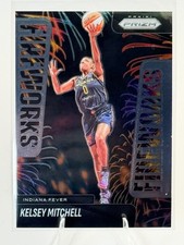 2025 Panini Prizm WNBA - Kelsey Mitchell Fireworks #6 - Indiana Fever