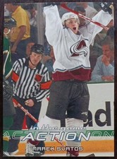 2003 - 2004 In The Game Marek Svatos Action Avalanche #652 Hockey Card