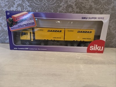 Siku 3424 Container-LKW Container Truck '' Danzas ''  in OVP - Neu & Unbespielt