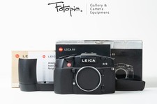 Leica R9 - Negro / 10091 con bobinadora de motor Leica R extra (94-96% nueva)