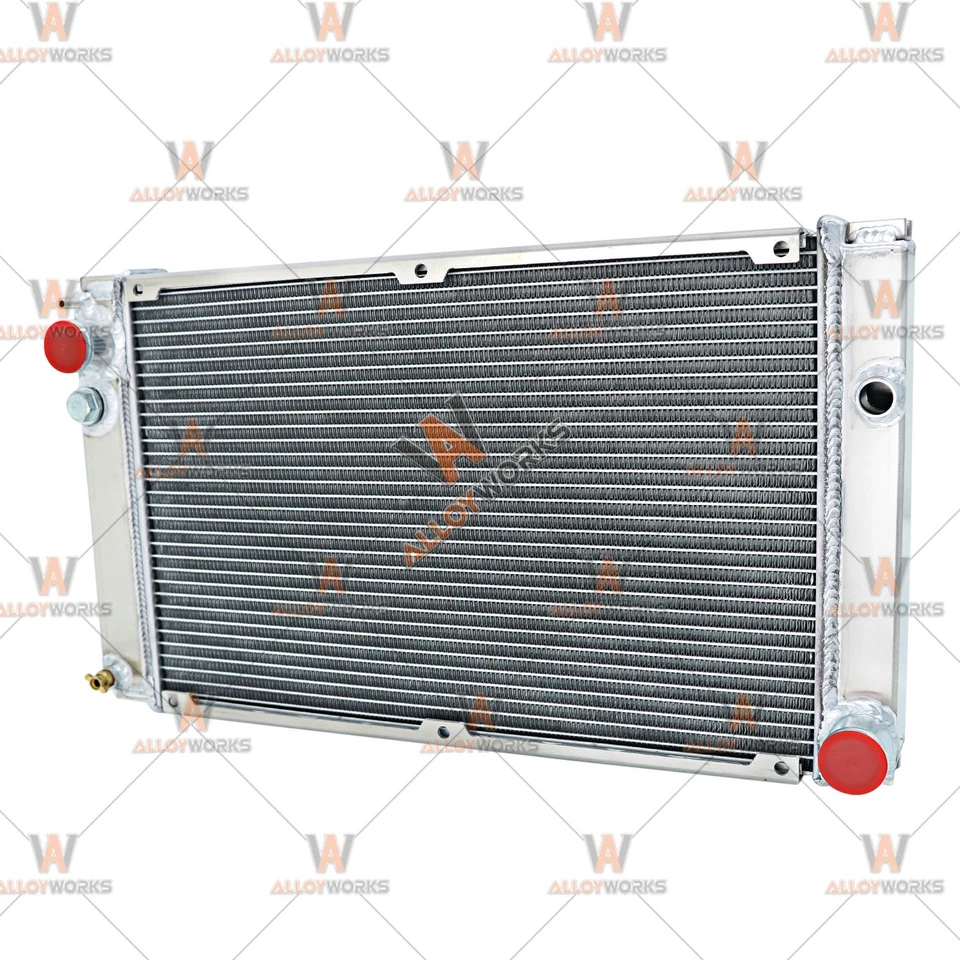 3-Row Aluminum Radiator Fit 1983-1988 1984 1985 1986 PORSCHE 944 2.5L 2.7L MT Foto 4 de 4