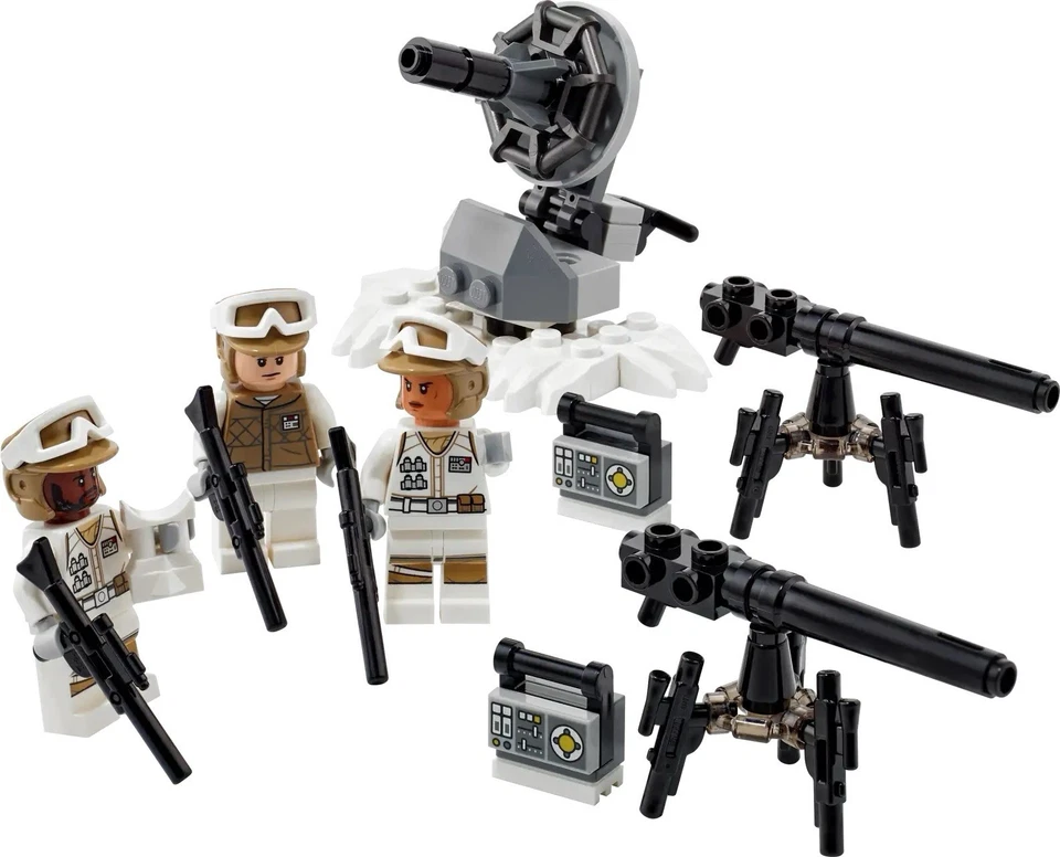 3 x LEGO Star Wars Defence of Hoth Blister Pack 40557 Brand New - Image 2 of 2