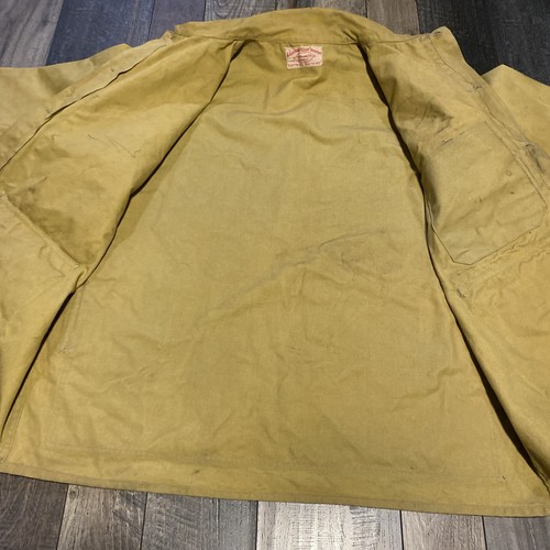 Vintage 1950 Filson Tin Cloth Unlined Cruiser Jacket NO WAXED VERY RARE READ DESC. - Bild 22 von 24