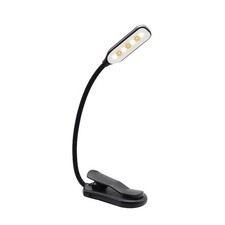 LED Leselampe Klemm-Leuchte dimmbar flexibel Tisch-Lampe Buch Licht Buchlampe