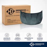 Motorhaube Diederichs 1808000 FÜR Opel
