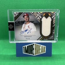 2025 Nolan Arenado Topps Transcendent Collection #TCAR-NA Auto Relic Var. 23/25