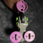 Plastic Motorcycle Action Figure Accessory w/ Wheels Gray Purple Green — photo 5