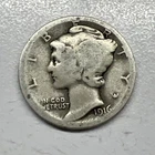 1916 MERCURY SILVER DIME ACTUAL COIN Get More Today & Save Shop Here Buy Here
