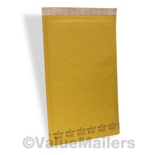 500 6 12.5x19 Kraft Ecolite Bubble Mailers Padded Envelopes 12.5 x 19 50.10