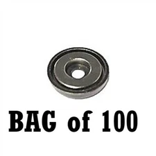 MAG-82000-100,Mag-Daddy 16lb Magnet Mount Cup, 3/4in Diameter - Bag of 100pcs