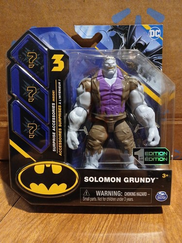 NEW Spin Master DC Universe SOLOMON GRUNDY 3.75" First Edition Figure 2022 - Picture 2 of 2