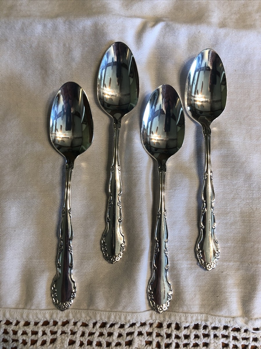 Spoons 1881 Rogers Oneida Ltd Flirtation 4~oneida FLIRTATION