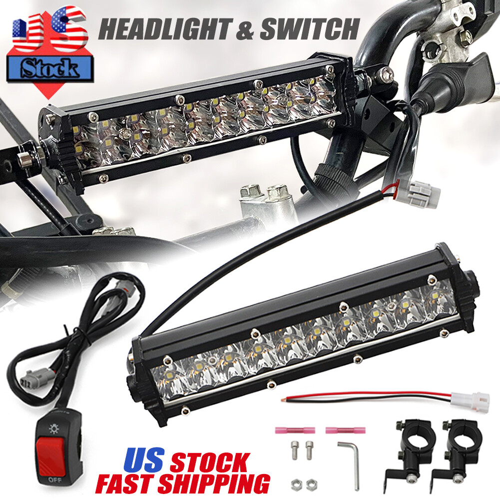 Plug&Play LED Headlight Bar Switch For HONDA TRX450R 300EX