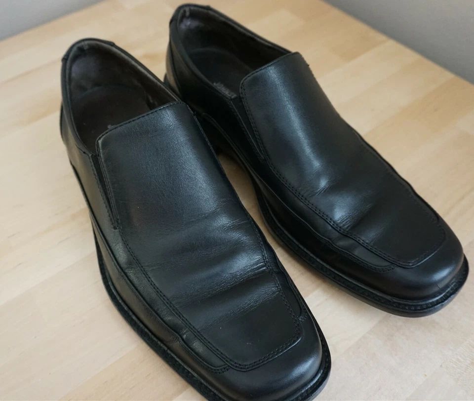 Zapato sin cordones Johnston and Murphy negro para hombre talla 8,5 M 20-2165 Foto 2 de 4