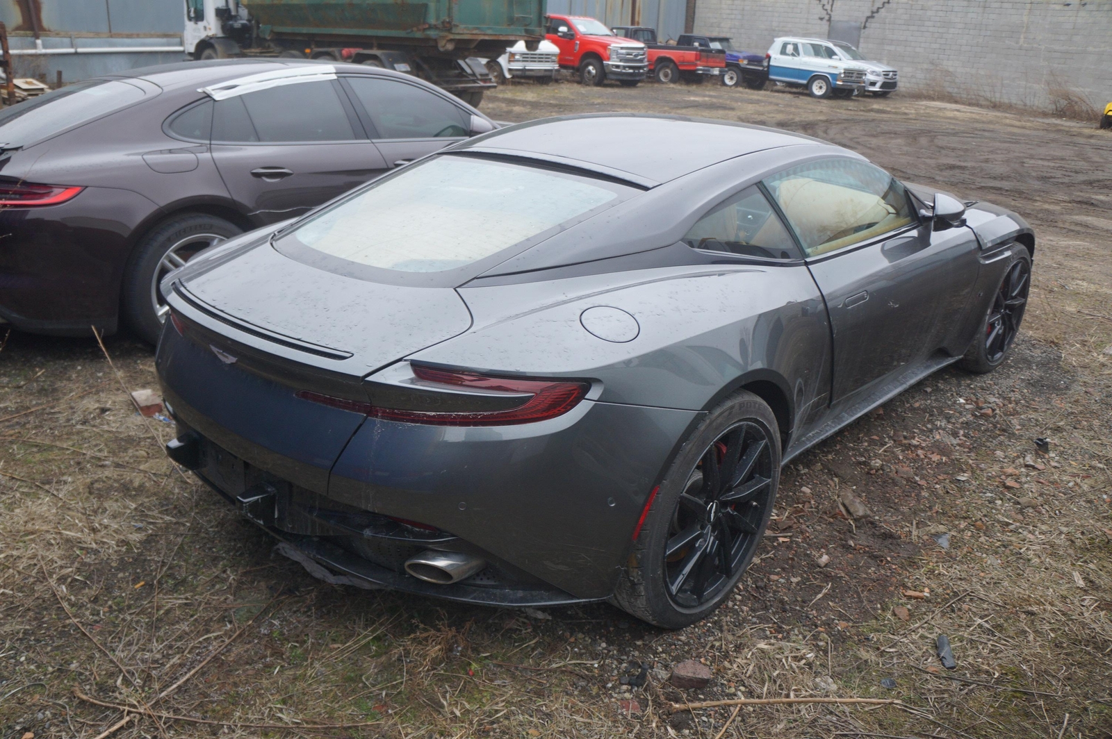 Rear Right Quarter Panel Structural Metal Body Cut OEM Aston Martin DB11 2017-23