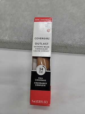 Covergirl Outlast Extreme Wear Concealer 865 Tawny Fauve  Full Coverage Makeup