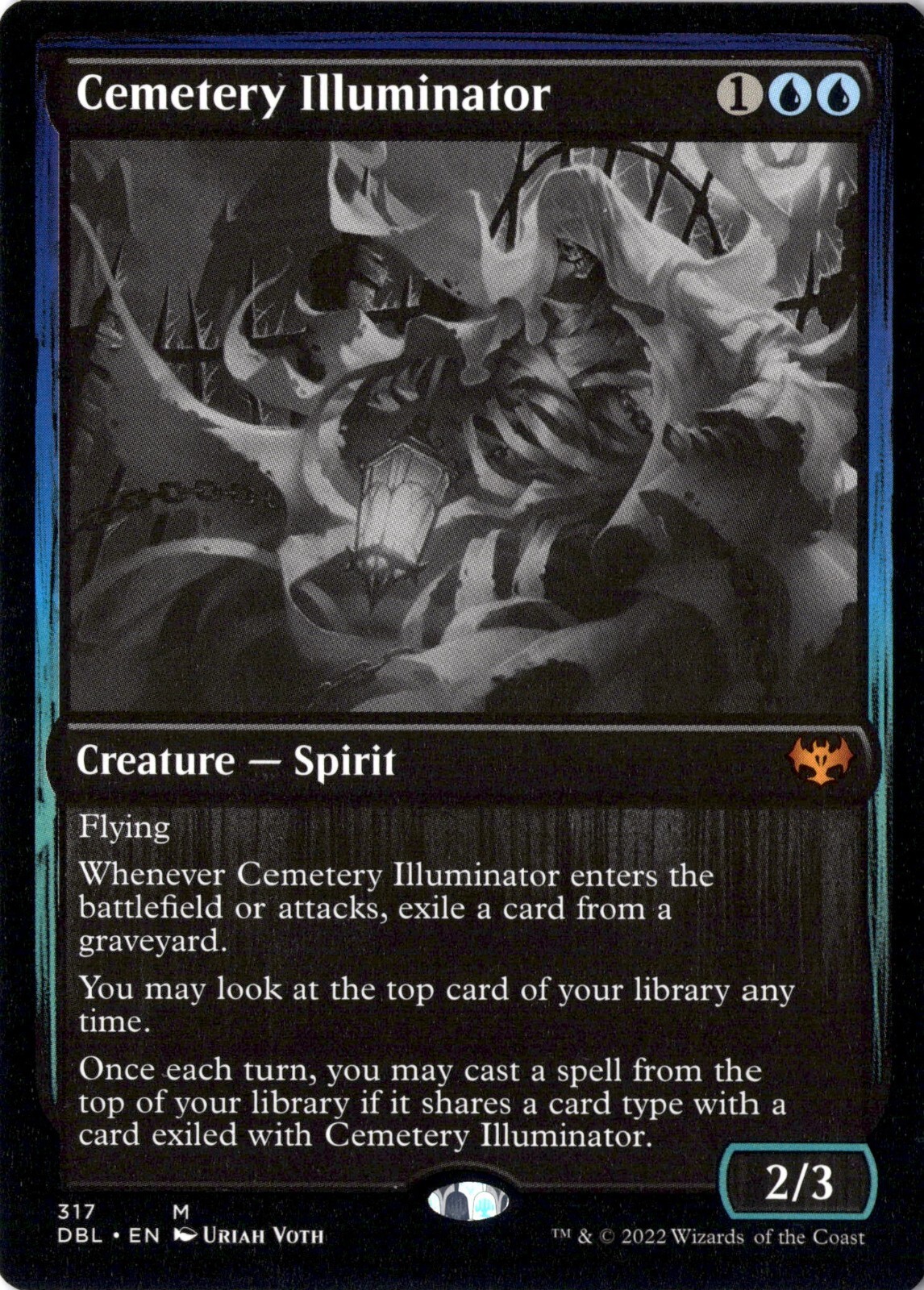 Cemetery Illuminator NM/M* Innistrad Double Feature ENGLISH 317 mtg -UnltdCards