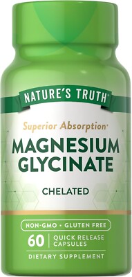 SM Nature Truth Magnesium Glycinat 200mg 60ct