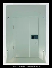 Eaton BRP20L125G Main Lug Loadcenter - 125A/240V/N1 - Unused