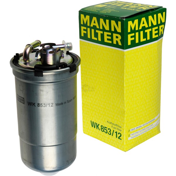 Original MANN-FILTER Kraftstofffilter Wk 853/12 Fuel Filter-image