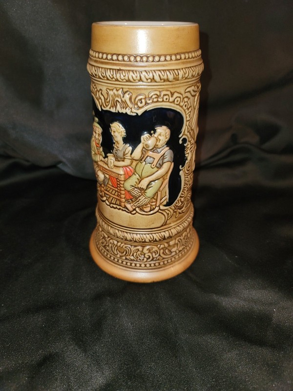 1980 Vintage Ceramarte Holiday Anheuser-Busch Stein
