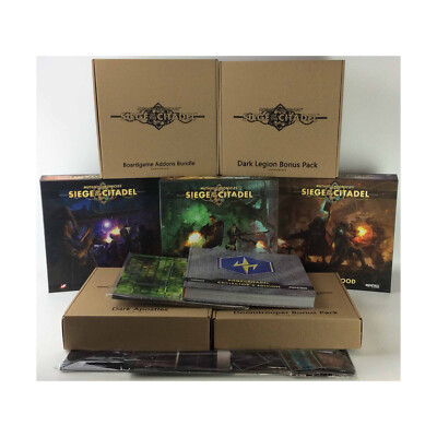 Siege of the Citadel 2nd Edition + All Kicksterster Pledge