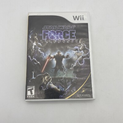 Star Wars: The Force Unleashed (Nintendo Wii, 2008) Complete! 