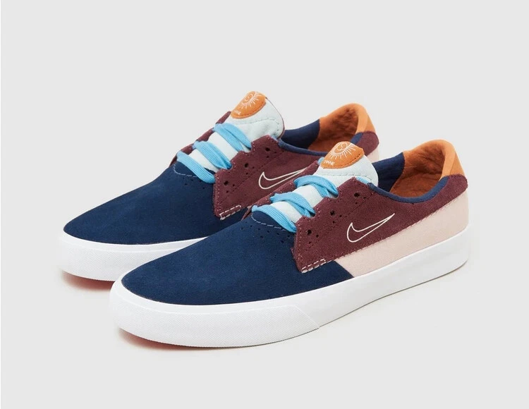 Scarpe da skate Nike SB rosa blu navy Oxford da uomo taglia 6 donna 7 5