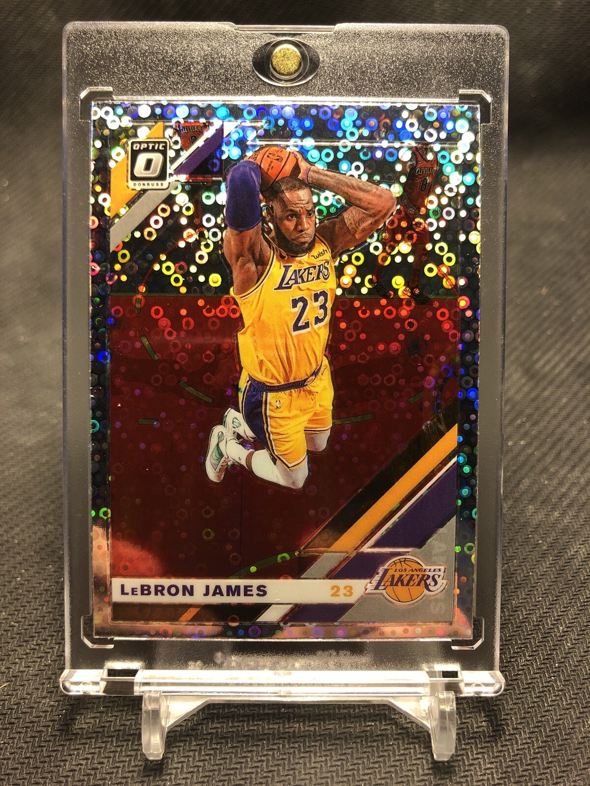2019-20 Donruss Optic Fast Break Holo #60 Lebron James
