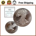 2021 1 Ounce OZ .999 Fine Solid Titanium USA American Liberty Eagle Coin | Titan