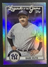 2023 Topps Series 2 Babe Ruth Legends Of The Game New York Yankees
